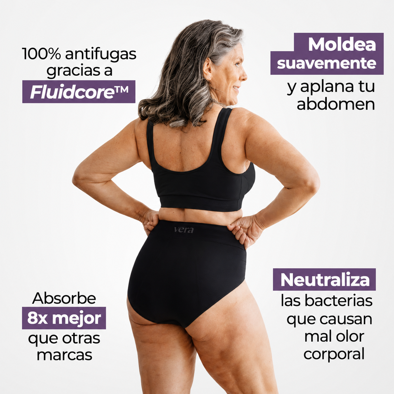 Ropa Interior Absorbente a Prueba de Fugas
